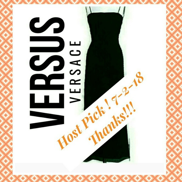 Versus Versace Dresses & Skirts - Versus Versace Black crisscross gown xs